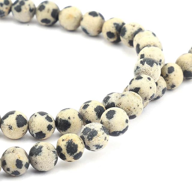 6 mm Bıldırcın Jasper Boncuk