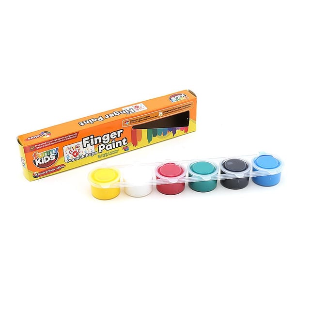 6 Renk Parmak Boyası Seti 15 ml