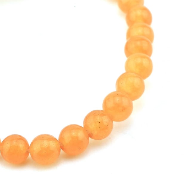 Akik Görünümlü Jade Boncuk 6 mm