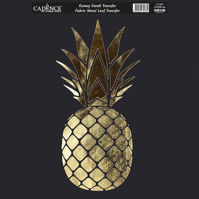 Ananas Kumaş Varak Transfer