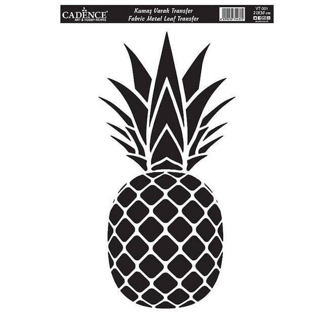 Ananas Kumaş Varak Transfer