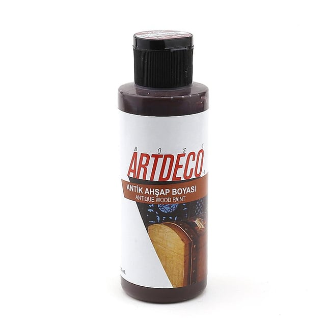 Artdeco Antik Ahşap Boyası Bordo