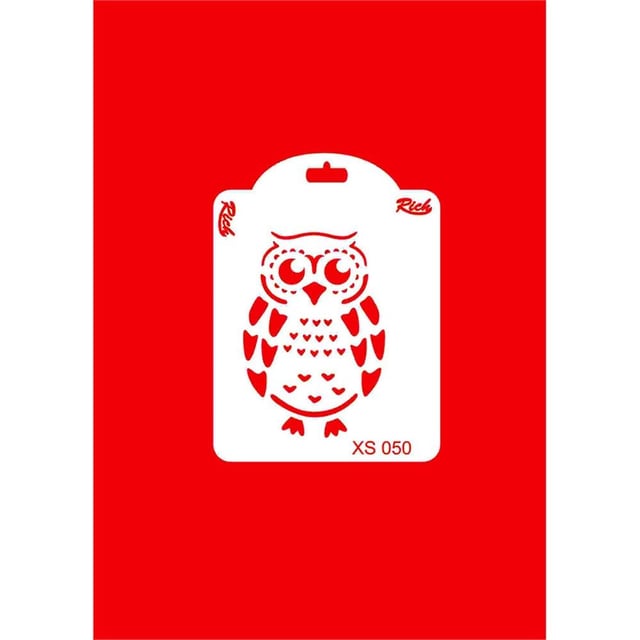 Baykuş Stencil Küçük - Rich XS-050
