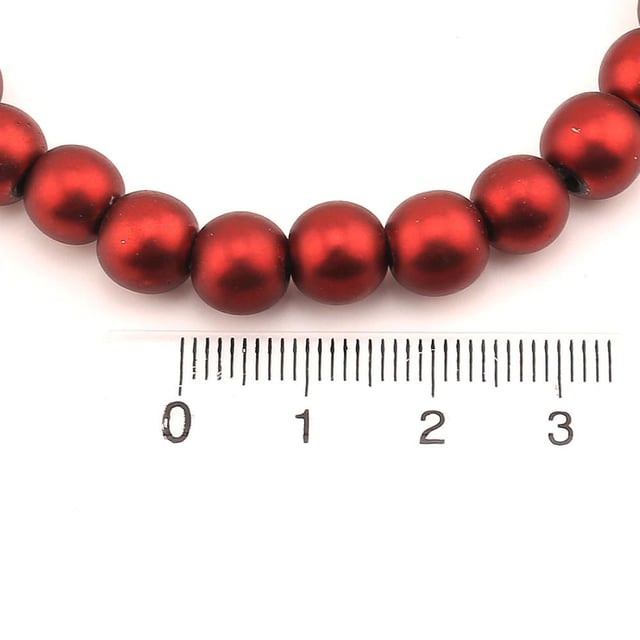 Bordo Hematit Boncuk