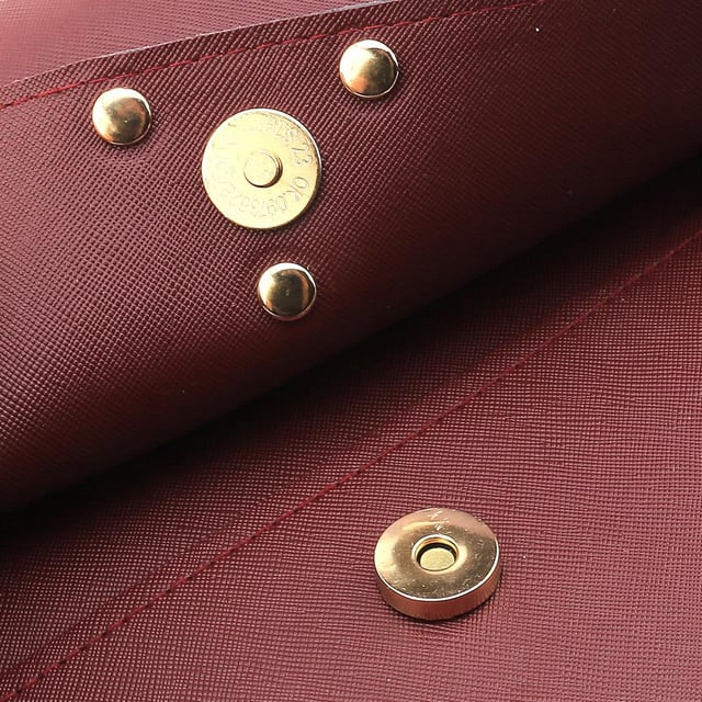 Bordo Renk Kolay Çanta Yapım Kiti