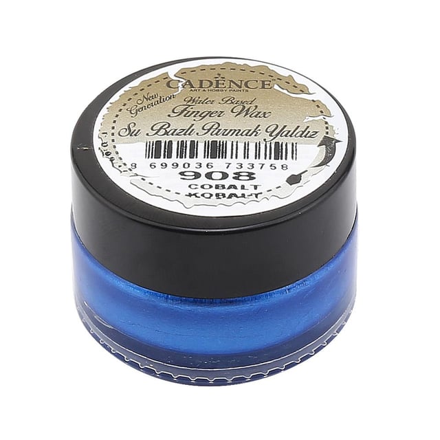 Cadence Finger Wax Su Bazlı Parmak Yaldız - Cobalt 908