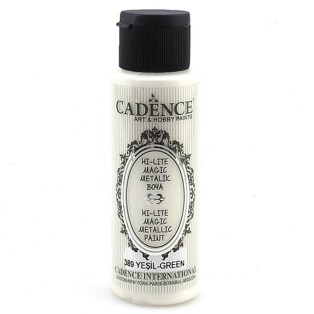 Cadence Hi-Lite Magic Metalik Boya 70 ml - Yeşil 389