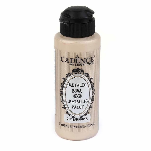 Cadence Metalik Boya 120 ml - Şampanya 202