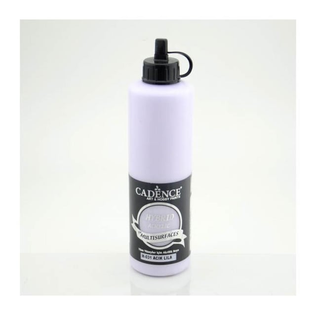 Cadence Multisurface Hibrit Akrilik Boya 500 ml - Açık Lila H031