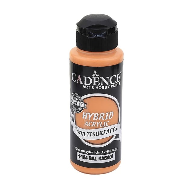 Cadence Multisurface Hibrit Akrilik Boya 120 ml Bal Kabağı H104