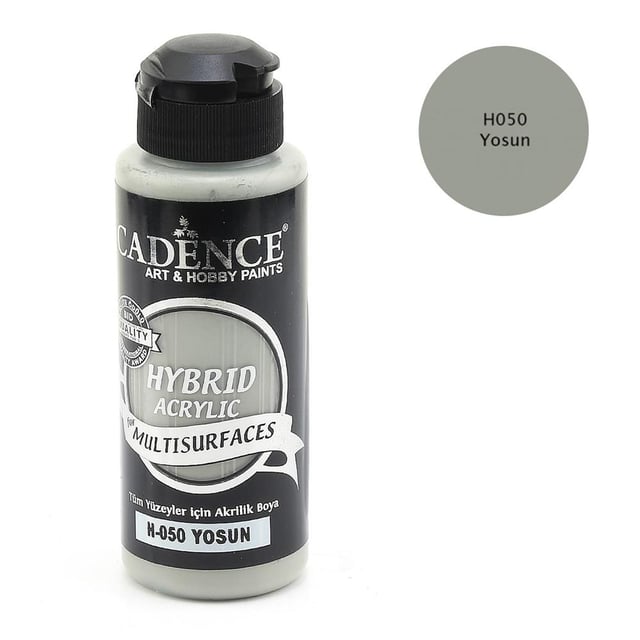 Cadence Multisurface Hibrit Akrilik Boya 120 ml Yosun H050