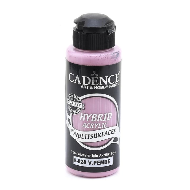 Cadence Multisurface Hibrit Akrilik Boya 120 ml Victoria Pembe H028