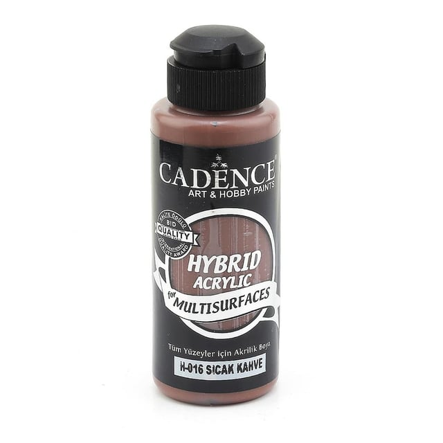 Cadence Multisurface Hibrit Akrilik Boya 120 ml Sıcak Kahve H016
