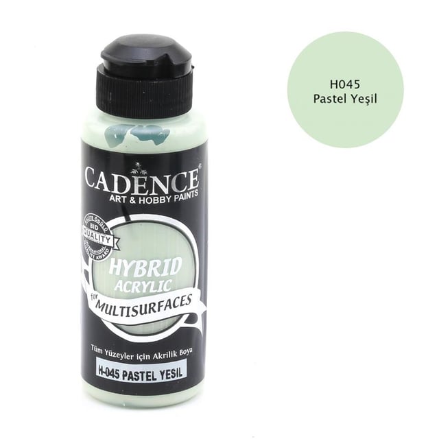 Cadence Multisurface Hibrit Akrilik Boya 120 ml Pastel Yeşil H045
