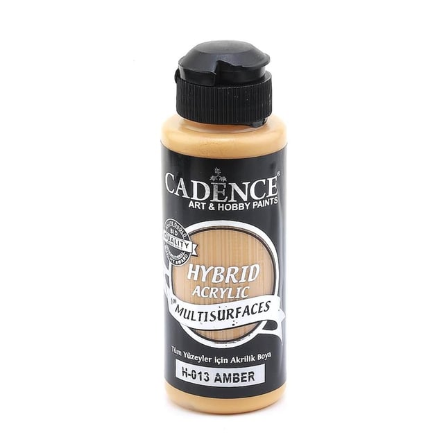 Cadence Multisurface Hibrit Akrilik Boya 120 ml Amber H013