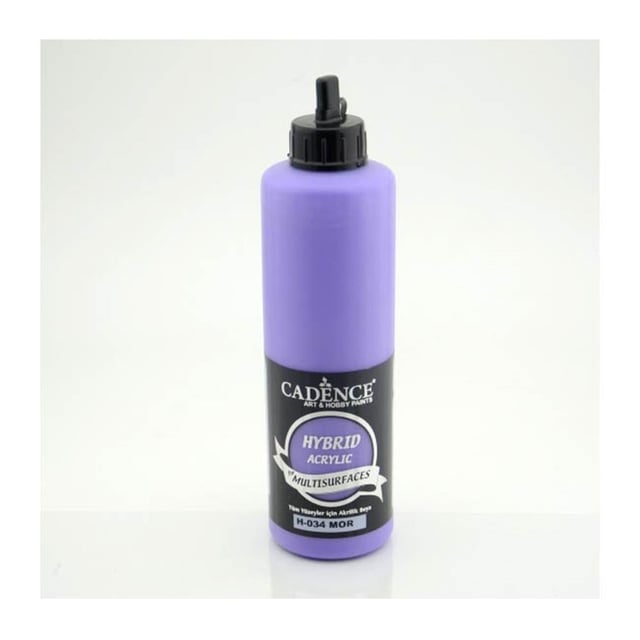 Cadence Multisurface Hibrit Akrilik Boya 500 ml - Mor H034
