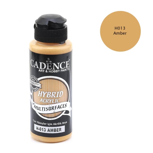 Cadence Multisurface Hibrit Akrilik Boya 120 ml Amber H013