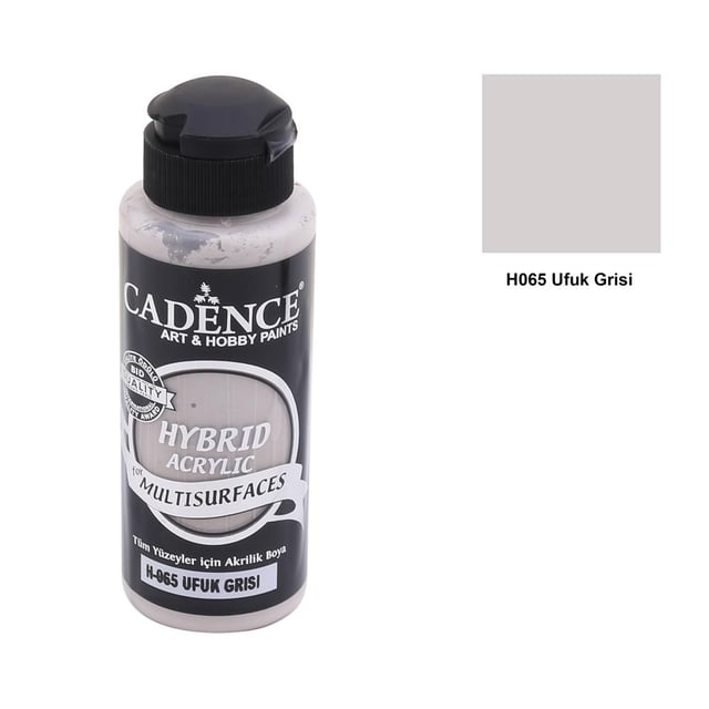 Cadence Multisurface Hibrit Akrilik Boya 120 ml - Ufuk Grisi H065