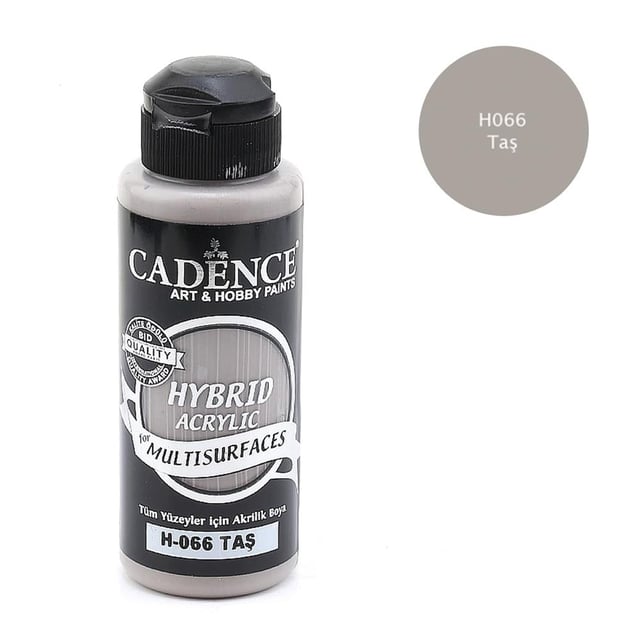 Cadence Multisurface Hibrit Akrilik Boya 120 ml Taş H066