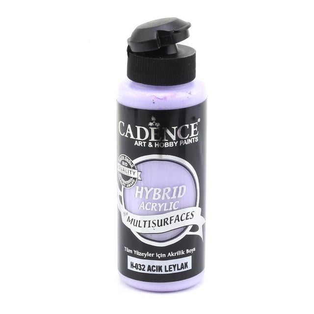Cadence Multisurface Hibrit Akrilik Boya 120 ml Açık Leylak H032