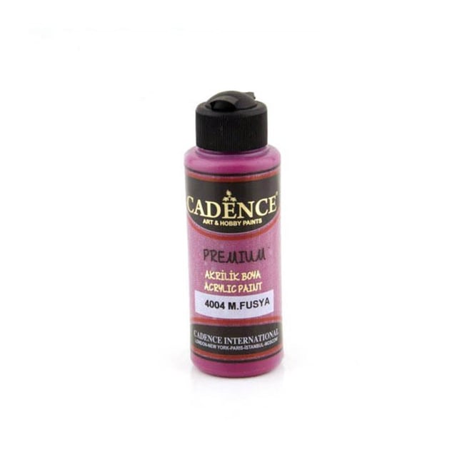 Cadence Premium Akrilik Boya 120 ml - M.Fuşya 4004