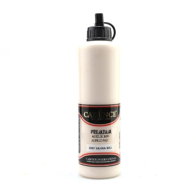 Cadence Premium Akrilik Boya 500 ML - Sahra Bej 0357 
