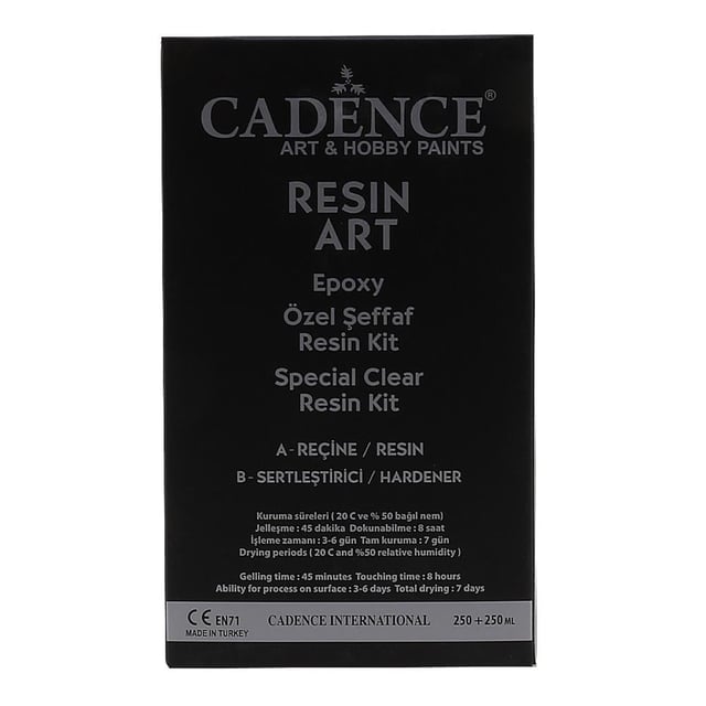 Cadence Resin Art Özel Şeffaf Epoksi Reçine 250 ml