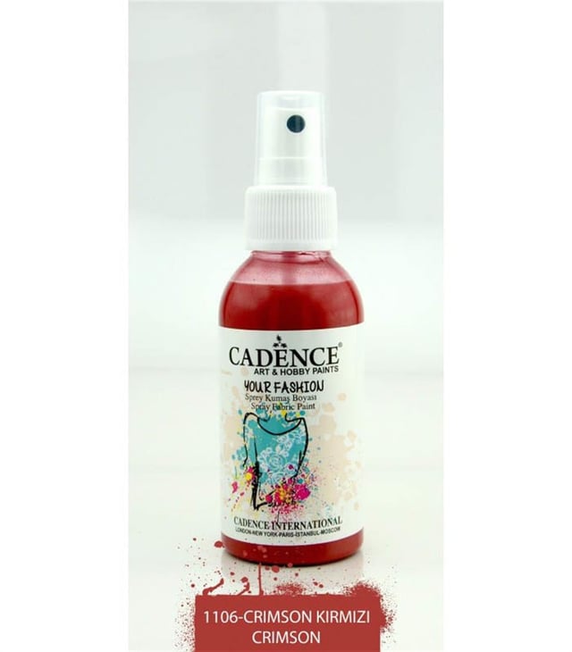 Cadence Sprey Kumaş Boyası - Crimson Kırmızı 1106