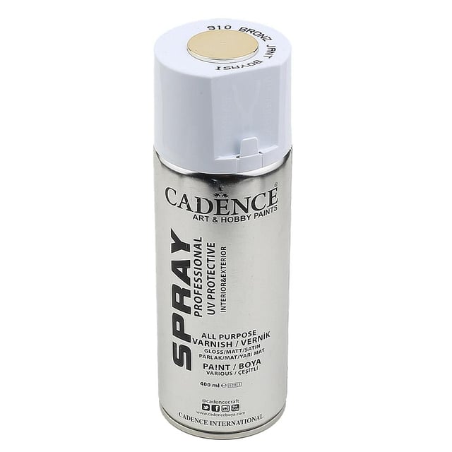 Cadence Sprey Yaldız Boya Bronz 400 ml