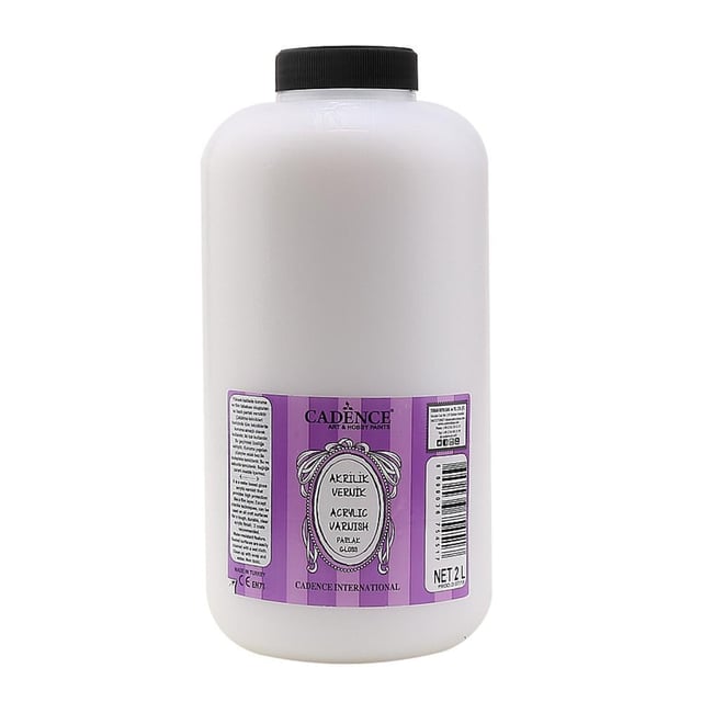 Cadence Su Bazlı Parlak Vernik 2000 ml