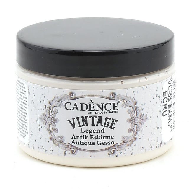 Cadence Vintage Legend Antik Eskitme Boyası - VL 02 Ekru