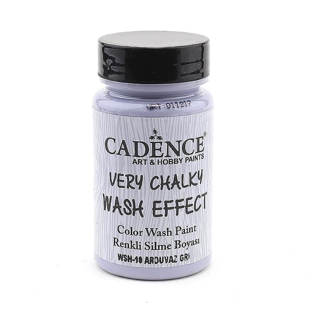 Cadence Wash Effect Renkli Silme Boyası 90ml  - WSH-10 Arduvaz Gri