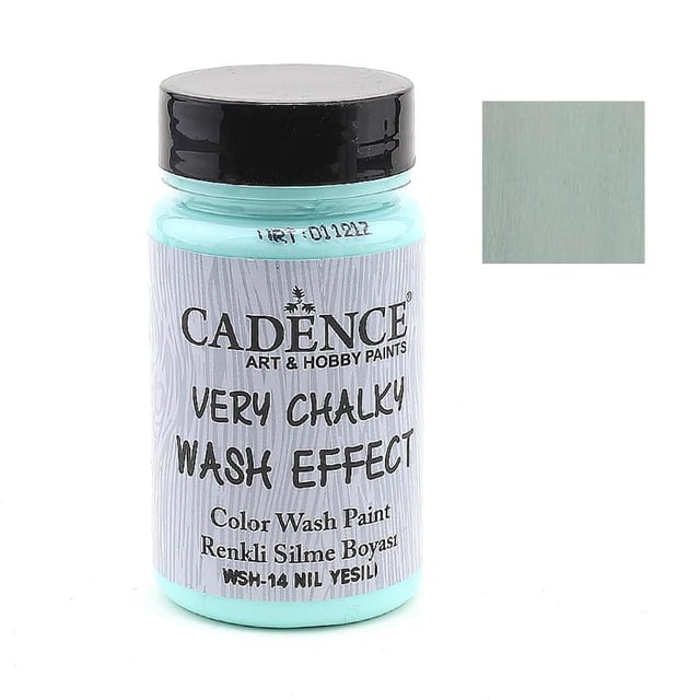 Cadence Wash Effect Renkli Silme Boyası 90ml  - WSH-14 Nil Yeşili
