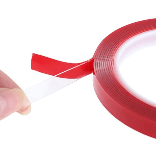 Çift Taraflı Silikonlu Şeffaf Bant 10 mm