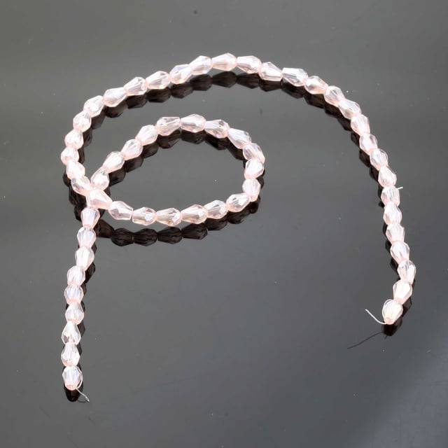 Damla Kesim Kristal Boncuk Bebe Pembe