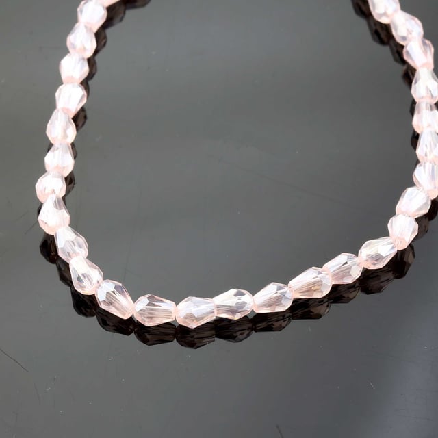 Damla Kesim Kristal Boncuk Bebe Pembe