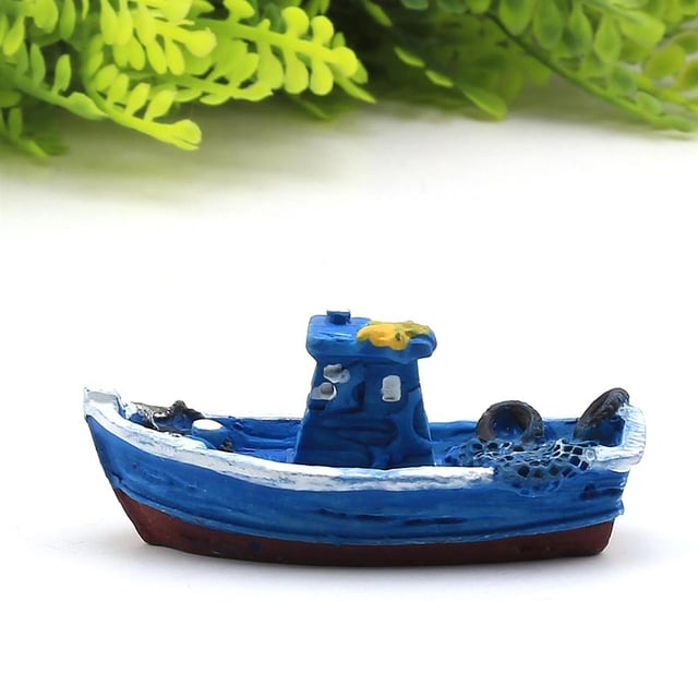 Dekoratif Mini Balıkçı Teknesi