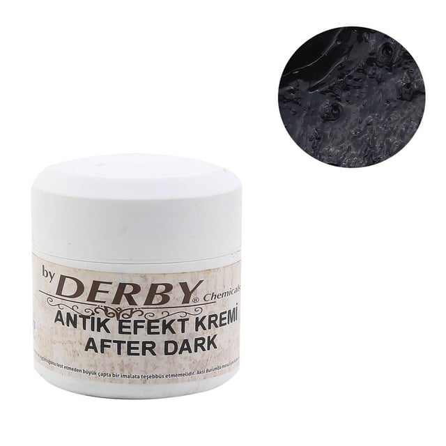 Derby Antik Efekt Kremi Afterdark Siyah