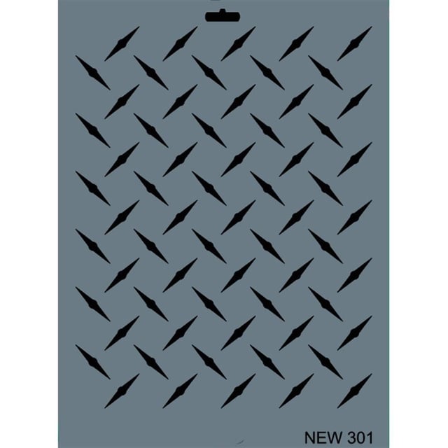 Desen Stencil Şablon 25X35 cm - Rich New 301