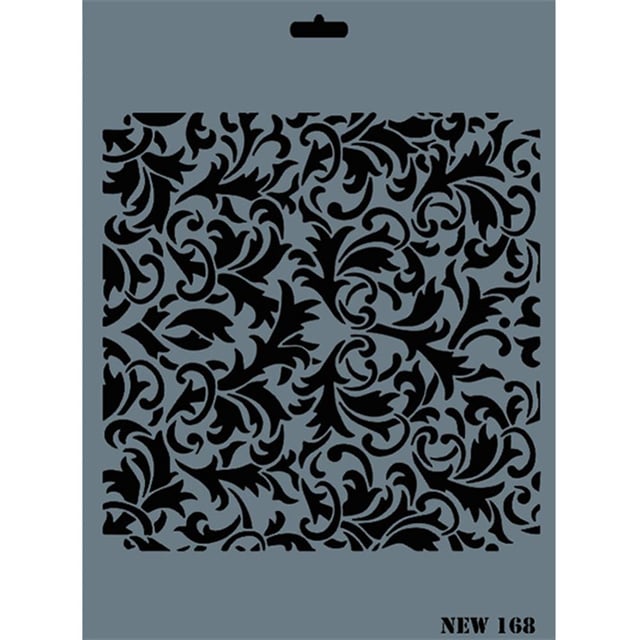 Desen Stencil Şablon 25X35 cm - Rich New 168