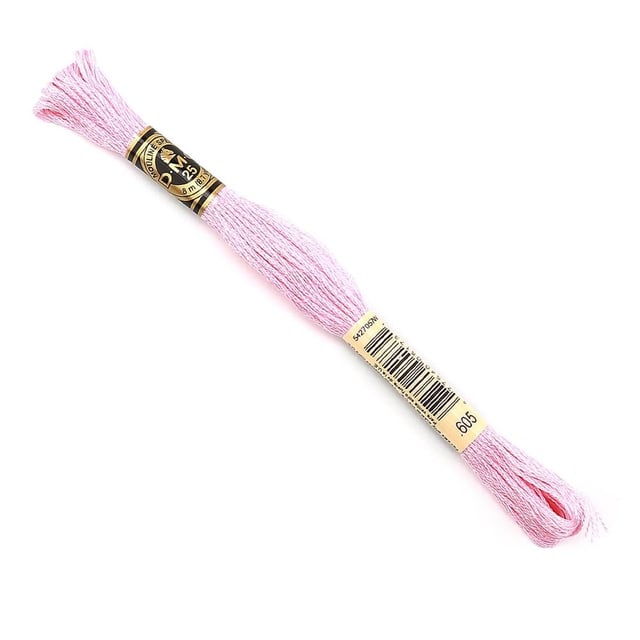 DMC Muline 605 Pembe Nakış ipliği