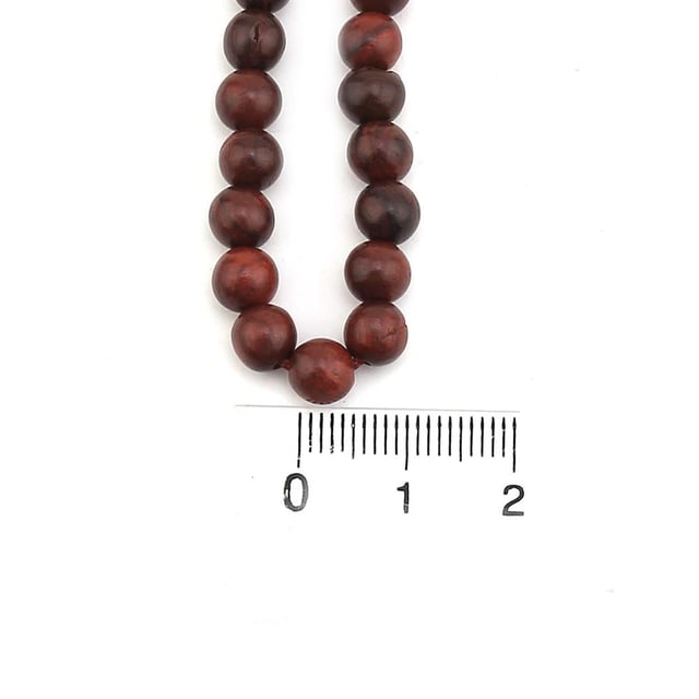 Doğal Ud Ağacı Boncuk 6 mm