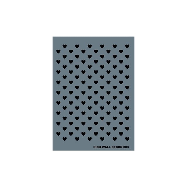 Duvar Stencil 50X70 cm - Rich WALL 003