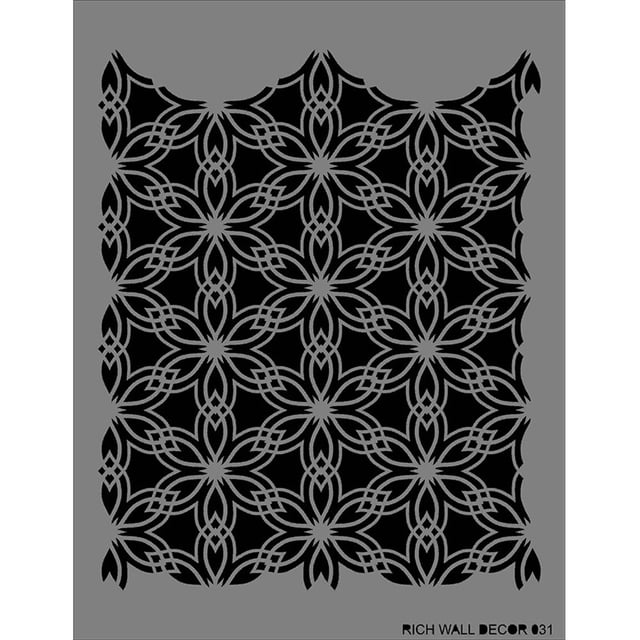 Duvar Stencil 50X70 cm - Rich WALL 031