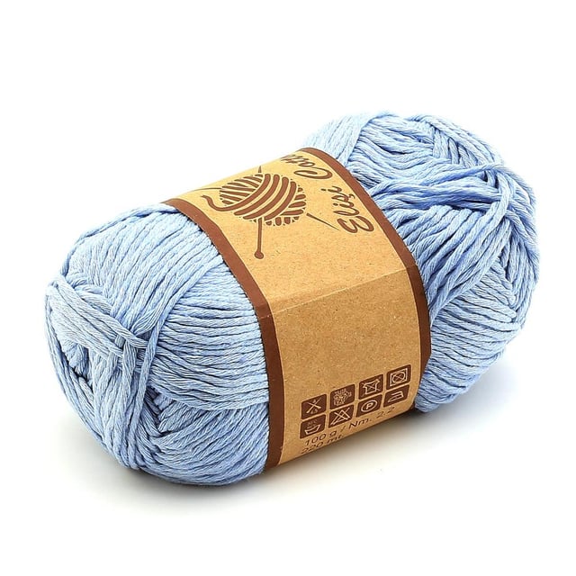 Elişi Cotton Örgü İpi Bebe Mavi