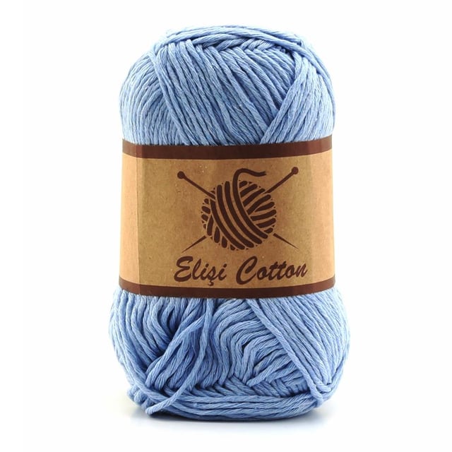 Elişi Cotton Örgü İpi Bebe Mavi