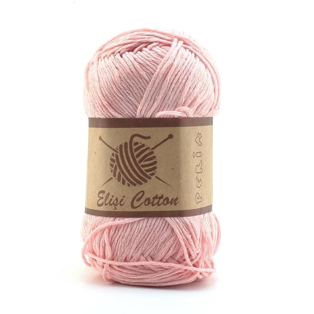 Elişi Cotton Örgü İpi Bebe Pembe