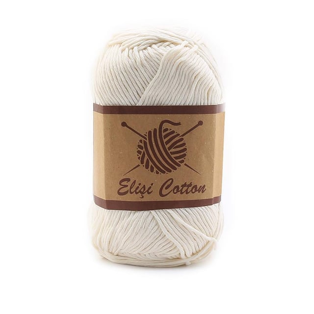 Elişi Cotton Örgü İpi Krem