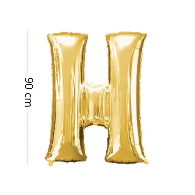 Folyo Uçan Harf ve Rakam Balon 90 cm