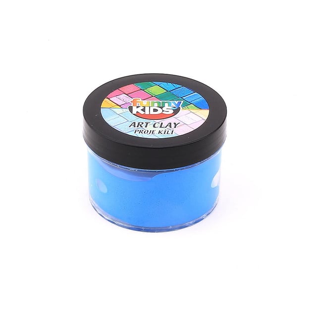 Funny Kids Art Clay Proje Kili - 556 Mavi